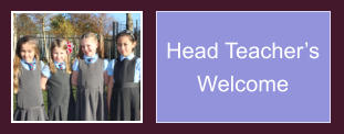 Head Teacher���s Welcome